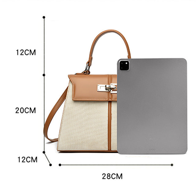 Veltique Leather Shoulder Bag