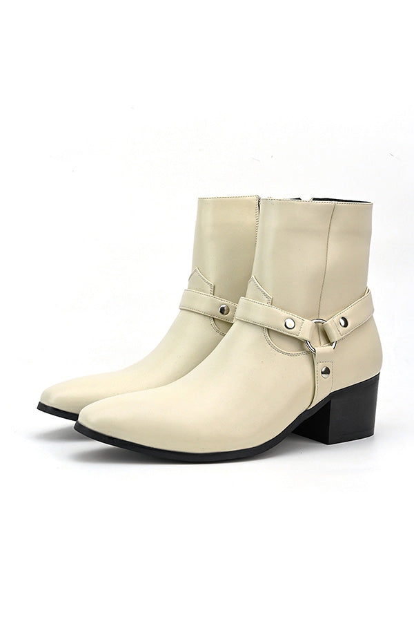 Ostranuxe Croco Pattern Boots