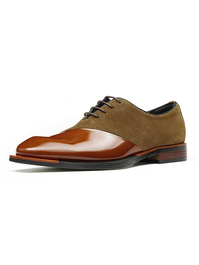 Aurastyle Ebonique Leather Brogues