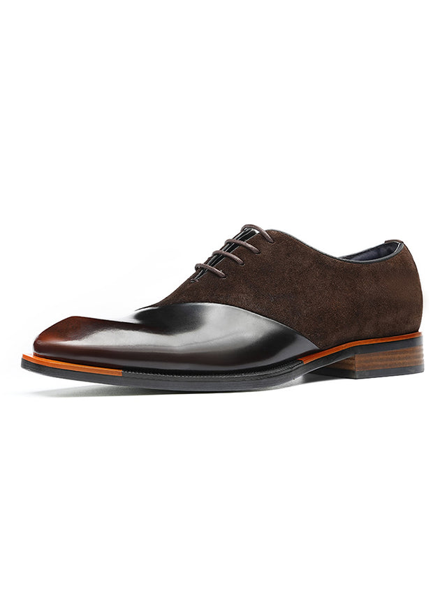 Aurastyle Ebonique Leather Brogues