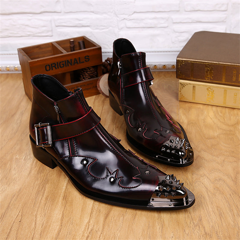 Veltique Luxe Zippered Boots