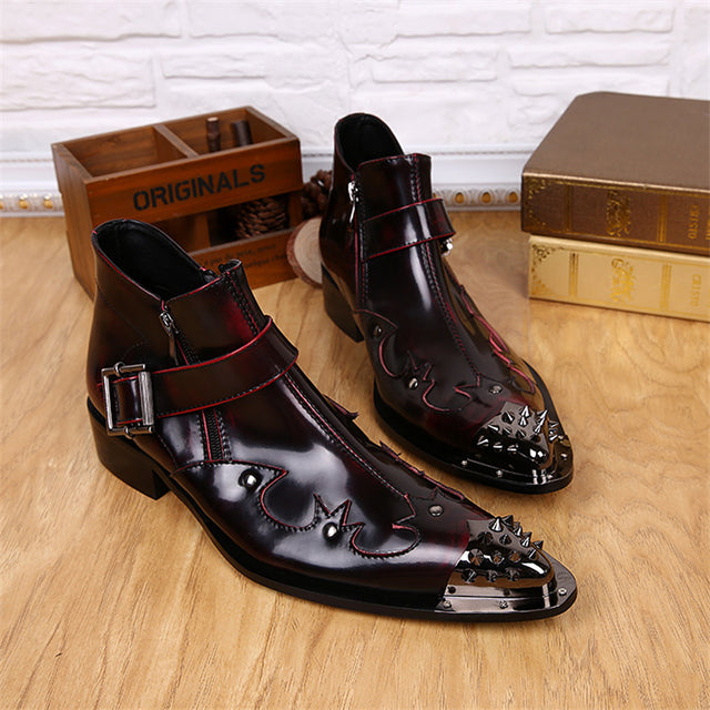 Veltique Luxe Zippered Boots