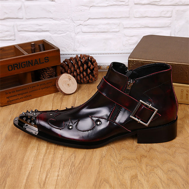 Veltique Luxe Zippered Boots