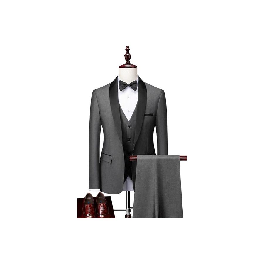 #Color_Gray 3PC