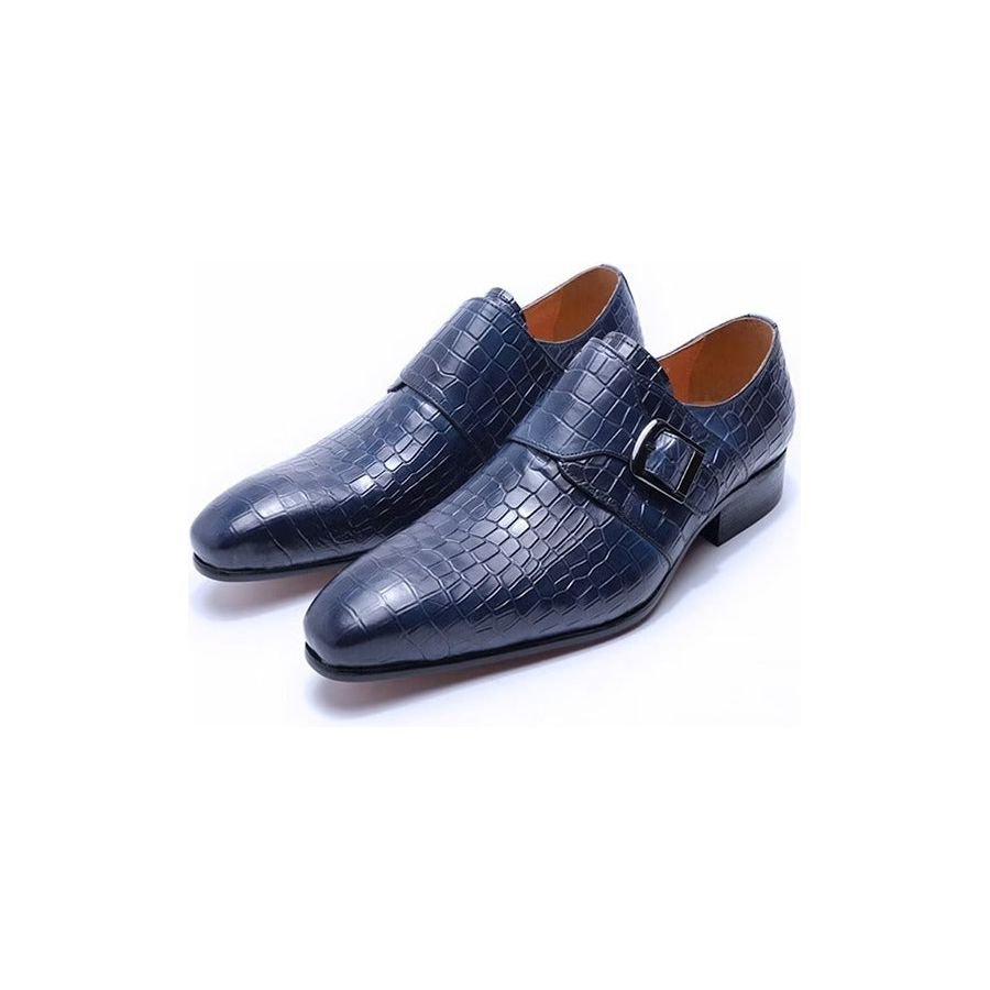 Extravagant CrocLuxe Glossy Patent Leather Loafers