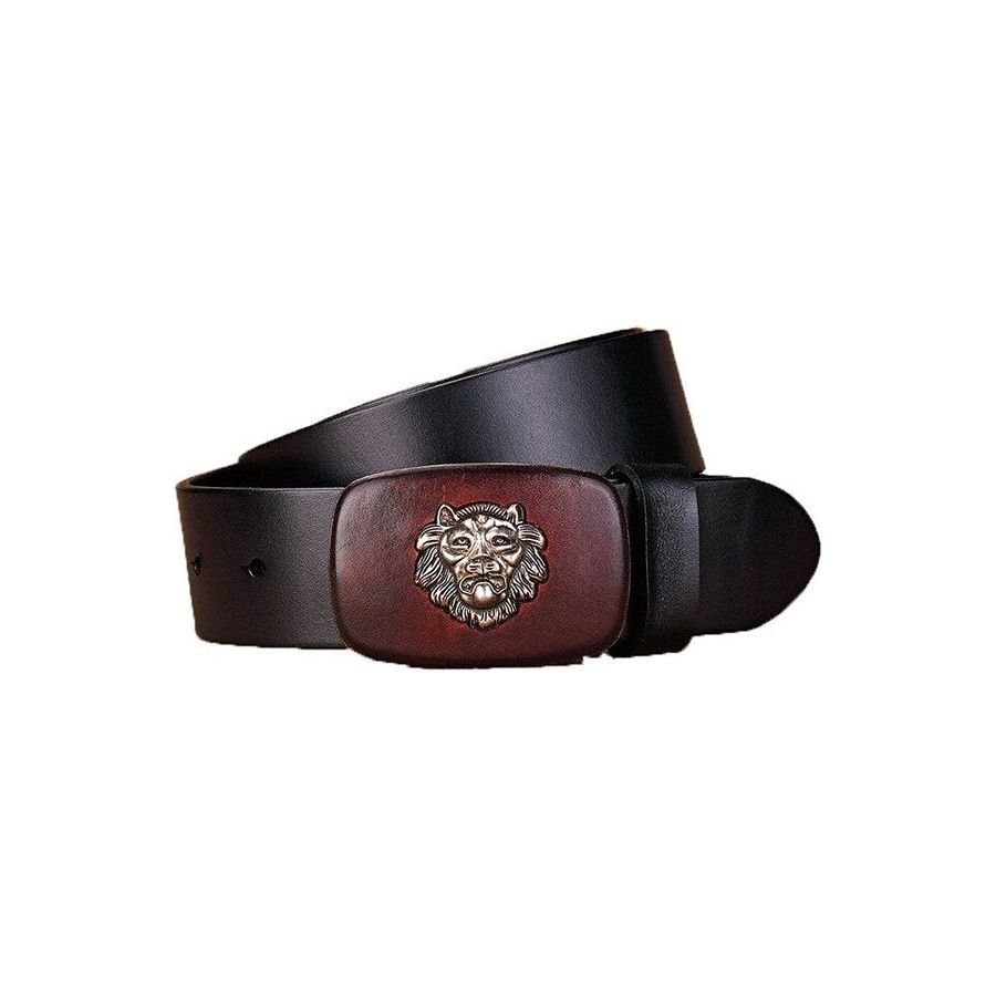 Tiger Genuine Leather Belt, Mens Tiger Luxury Belts