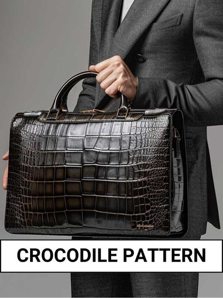 Bags Crocodile Pattern