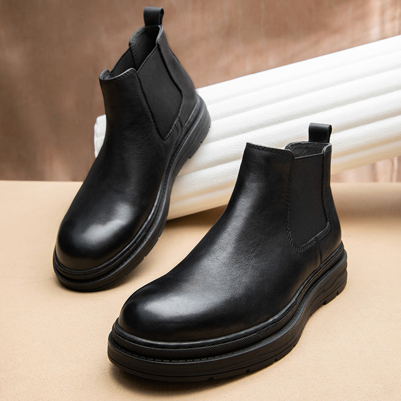 ChicHide Leisure Slip-On Ankle Boots