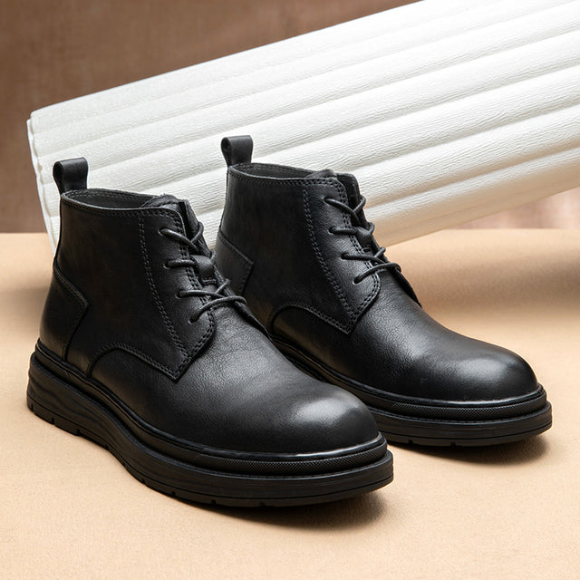 ChicHide Leisure Lace-up Ankle Boots