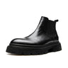 ChicHide Leather Slip-On Ankle Boots