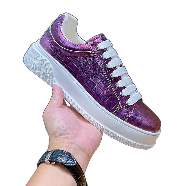 Vault Low-Top – Croc Green