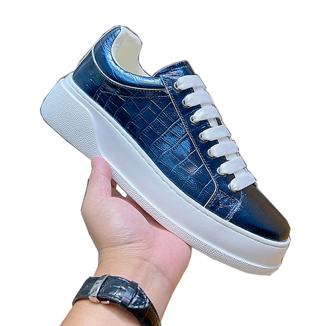 Vault Low-Top – Croc Green