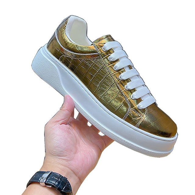 Vault Low-Top – Croc Green