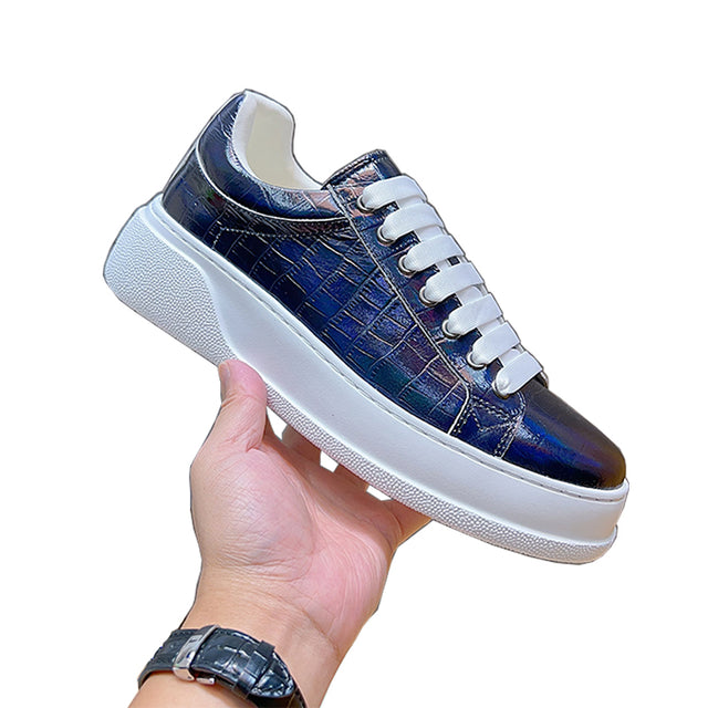 Vault Low-Top – Croc Green