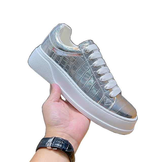 Vault Low-Top – Croc Green