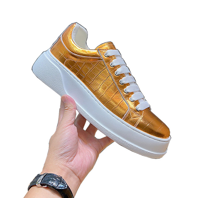 Vault Low-Top – Croc Green