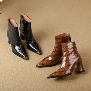 Auburnyx Couture Pointed Toe Event Boots