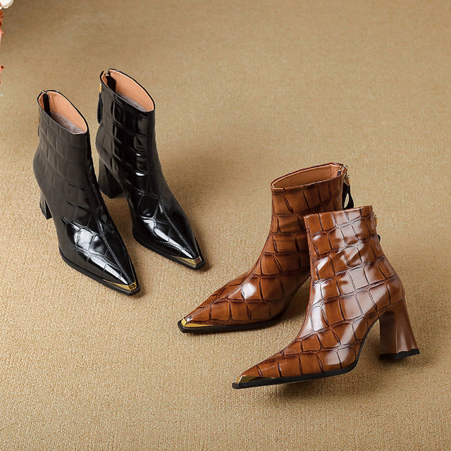 Auburnyx Couture Pointed Toe Event Boots