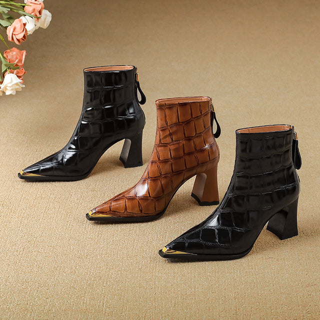 Auburnyx Couture Pointed Toe Event Boots