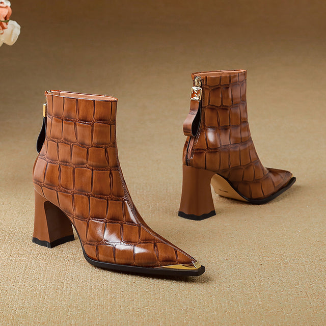Auburnyx Couture Pointed Toe Event Boots