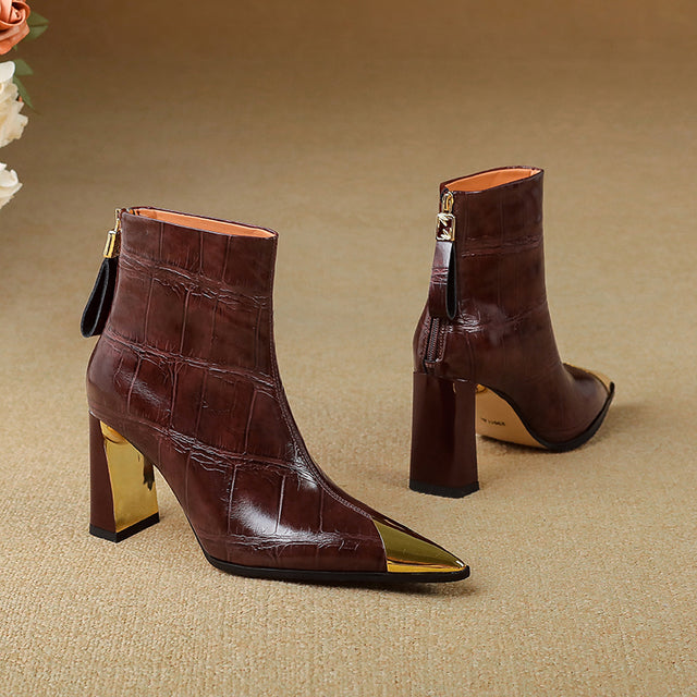 Auburnyx Couture Pointed Toe Event Boots