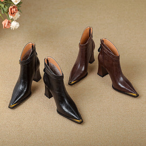 Auburnyx Couture Pointed Toe Event Boots