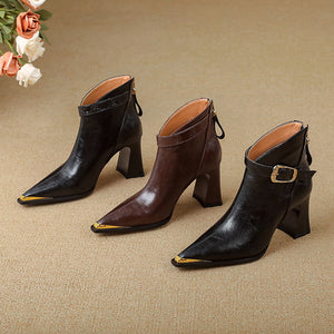Auburnyx Couture Pointed Toe Event Boots