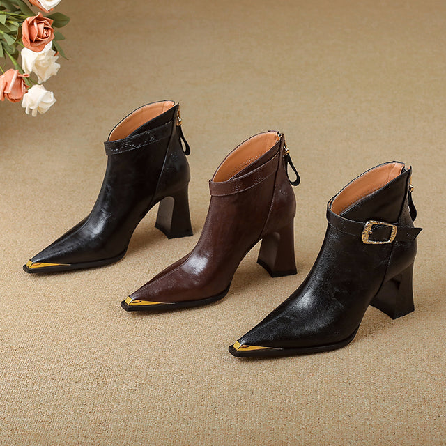 Auburnyx Couture Pointed Toe Event Boots