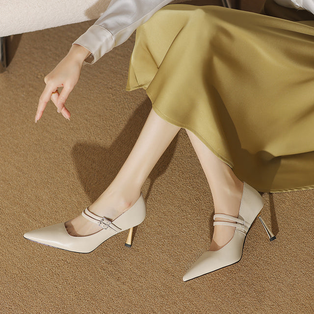 Eleganza Serpatura Party Heels