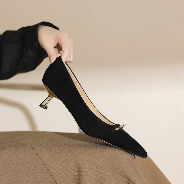 Serpatura Slip-On Glam Heels