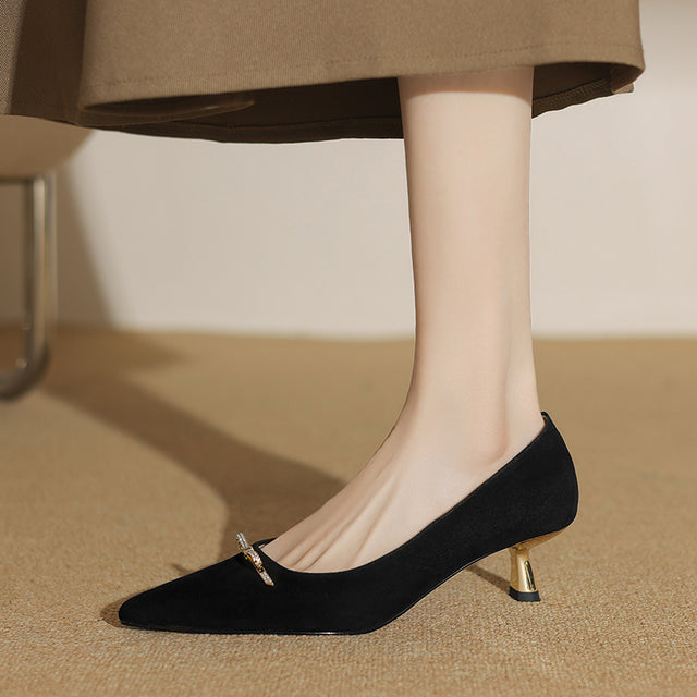 Serpatura Slip-On Glam Heels