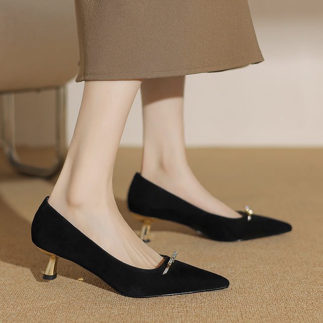 Serpatura Slip-On Glam Heels