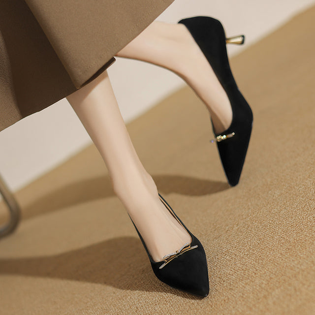 Serpatura Slip-On Glam Heels