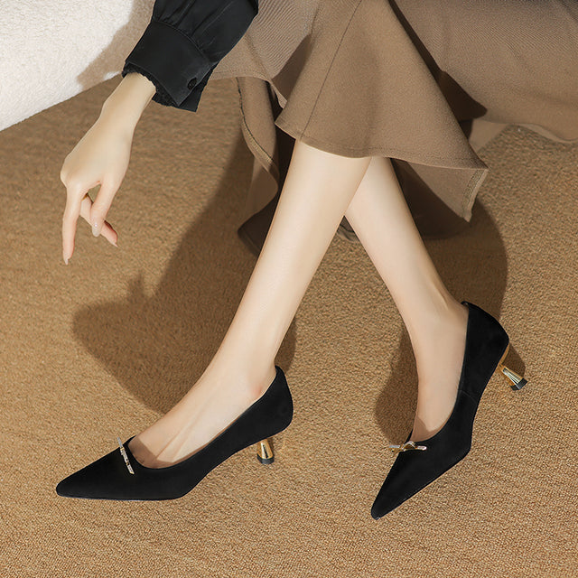 Serpatura Slip-On Glam Heels