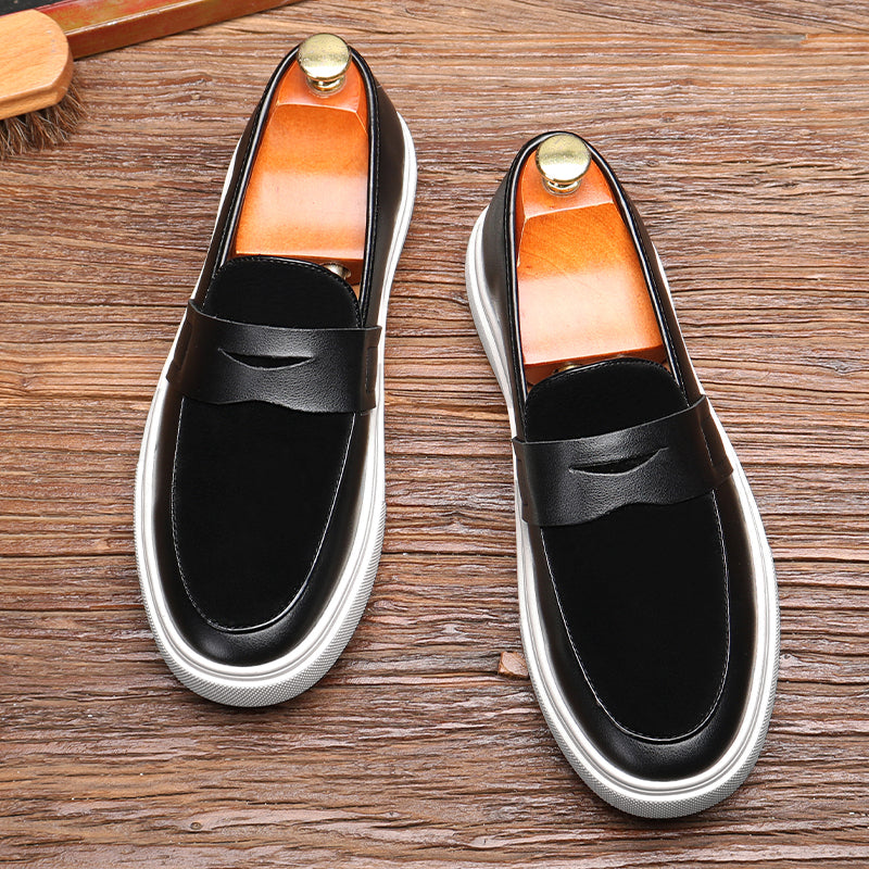 Leather Casual Slip-ons