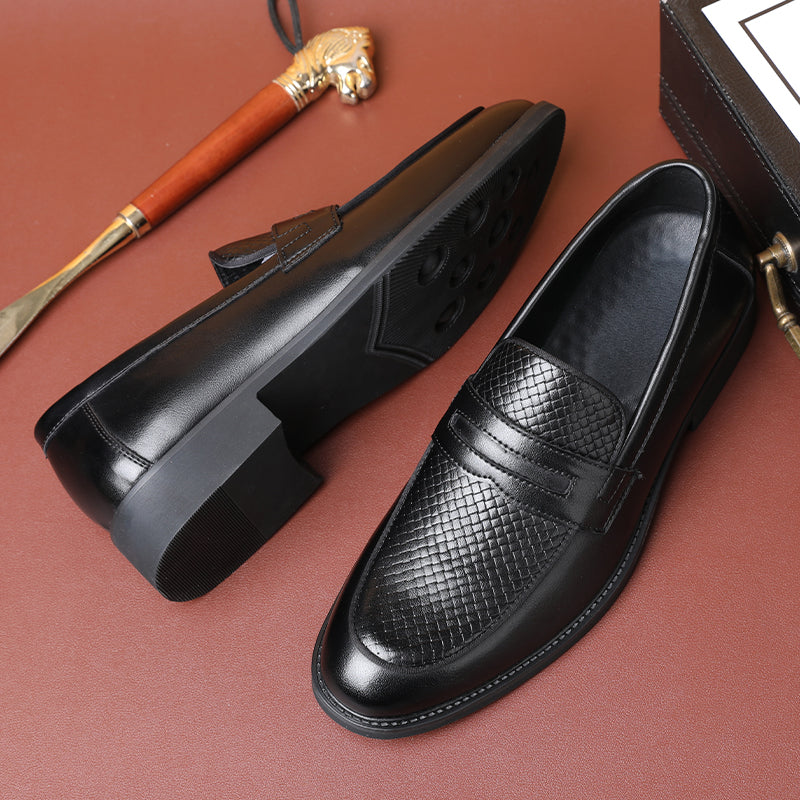 Refined Elegance Round Toe Monkstrap Dress Shoes