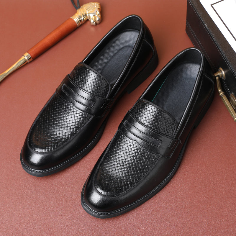 Refined Elegance Round Toe Monkstrap Dress Shoes