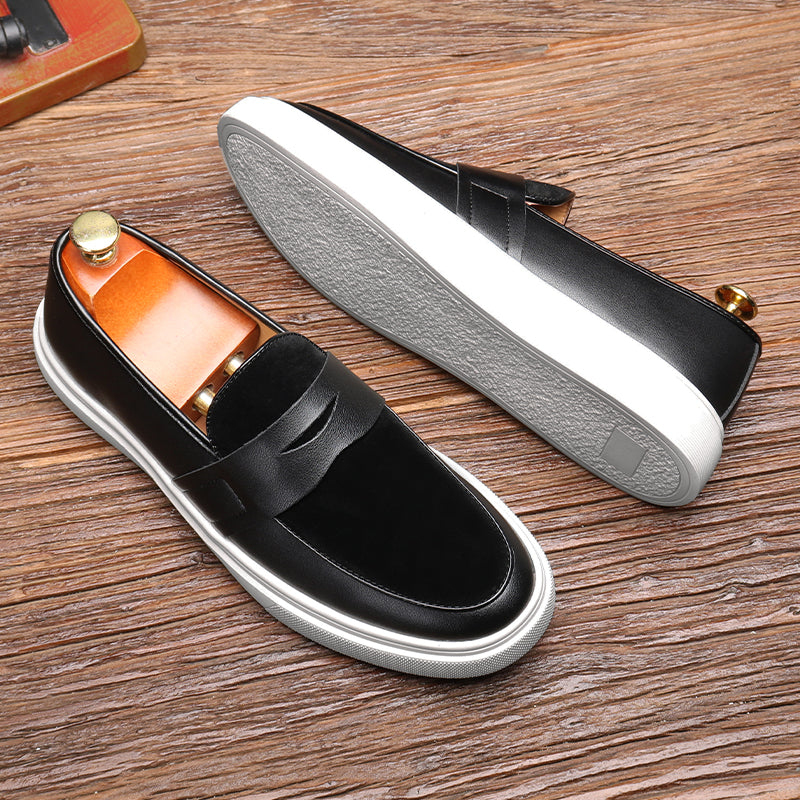 Leather Casual Slip-ons