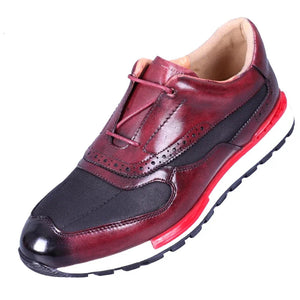 LeatherLux Round-Toe Sophisticated Casual Shoes