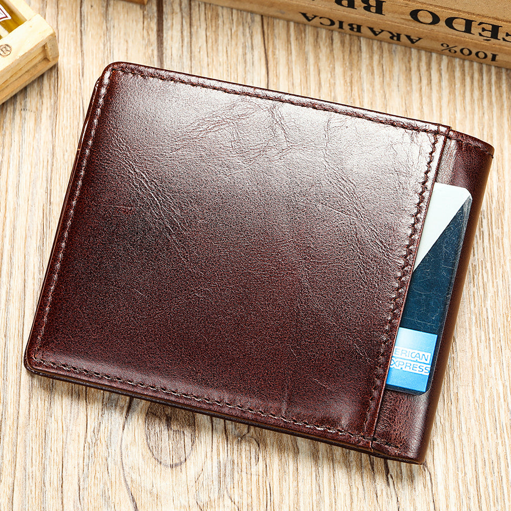 CowLuxe Stylish Leather Men's Wallets