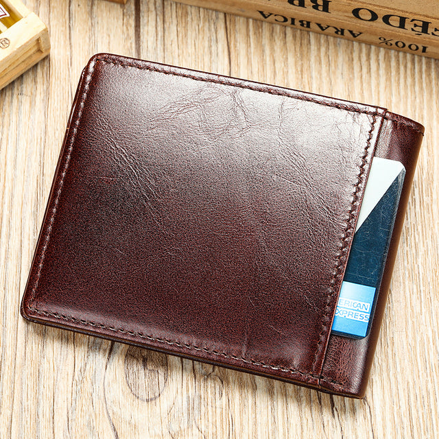 CowLuxe Stylish Leather Men's Wallets