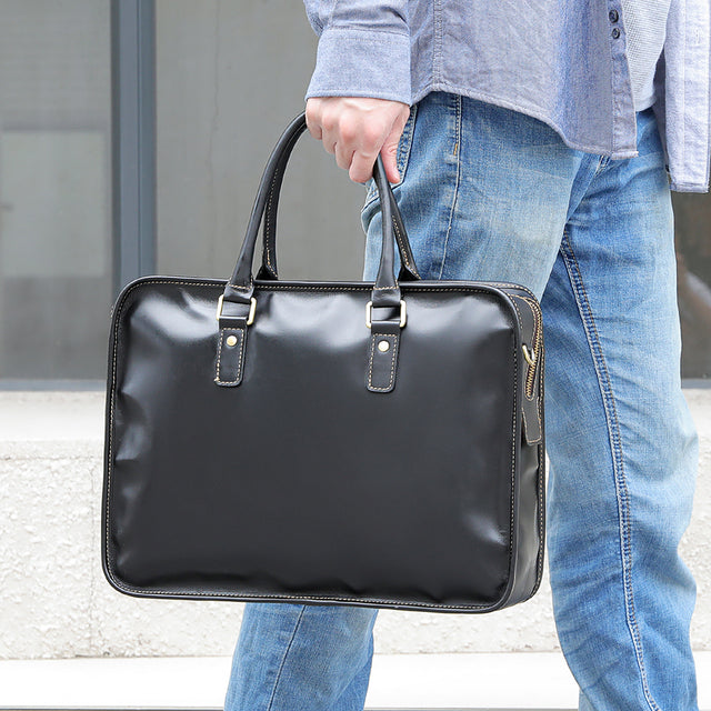 LuxeRetro Vintage Pattern Travel Briefcase