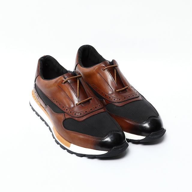 LeatherLux Round-Toe Sophisticated Casual Shoes