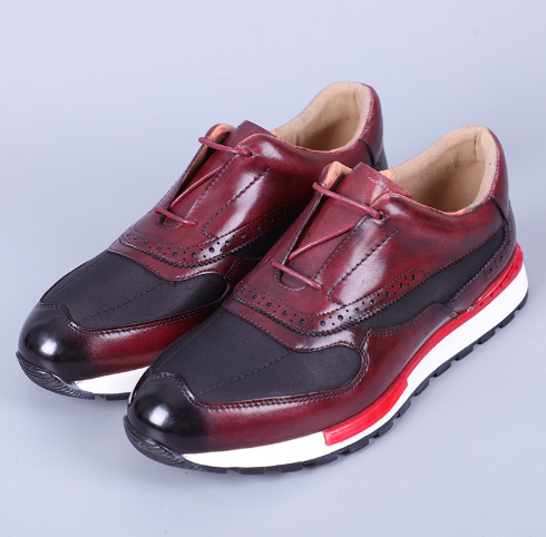 LeatherLux Round-Toe Sophisticated Casual Shoes