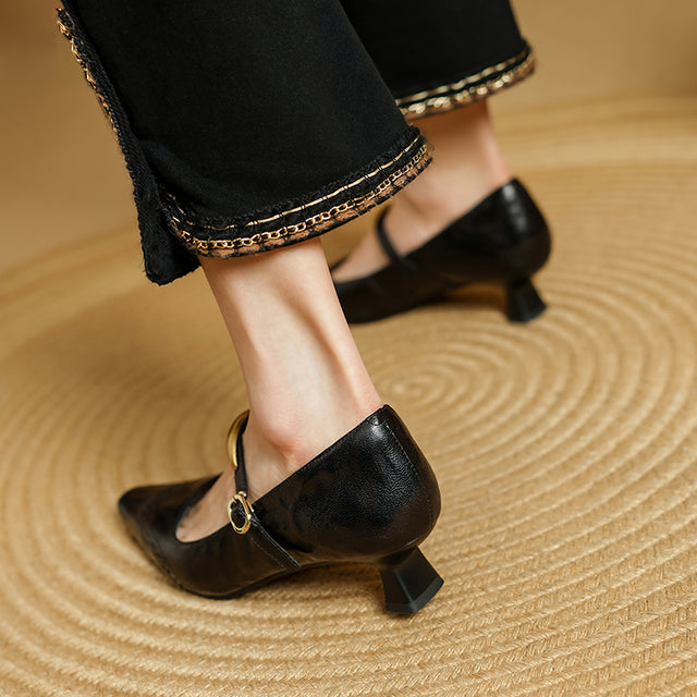 Opulessa Marbelleve Slip Heels