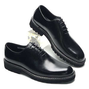 Elegance Luxe Brogue Lace Up Oxford Dress Shoes