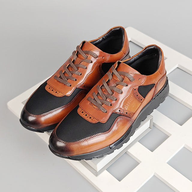 Luxe Wingtip Brogue Casual Shoes