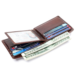 CowLuxe Stylish Leather Men's Wallets