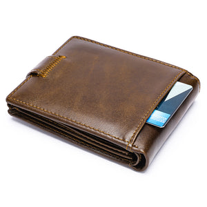 CowLuxe Stylish Leather Men's Wallets