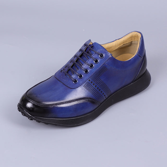 Serpatura Croc Pattern Loafers